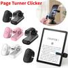 2-in-1 Seitenwender Klicker Kabelloser E-Book Seitenwender Aufnahme Auslöser Fernbedienung für Kindle Paperwhite Scribe Zubehör