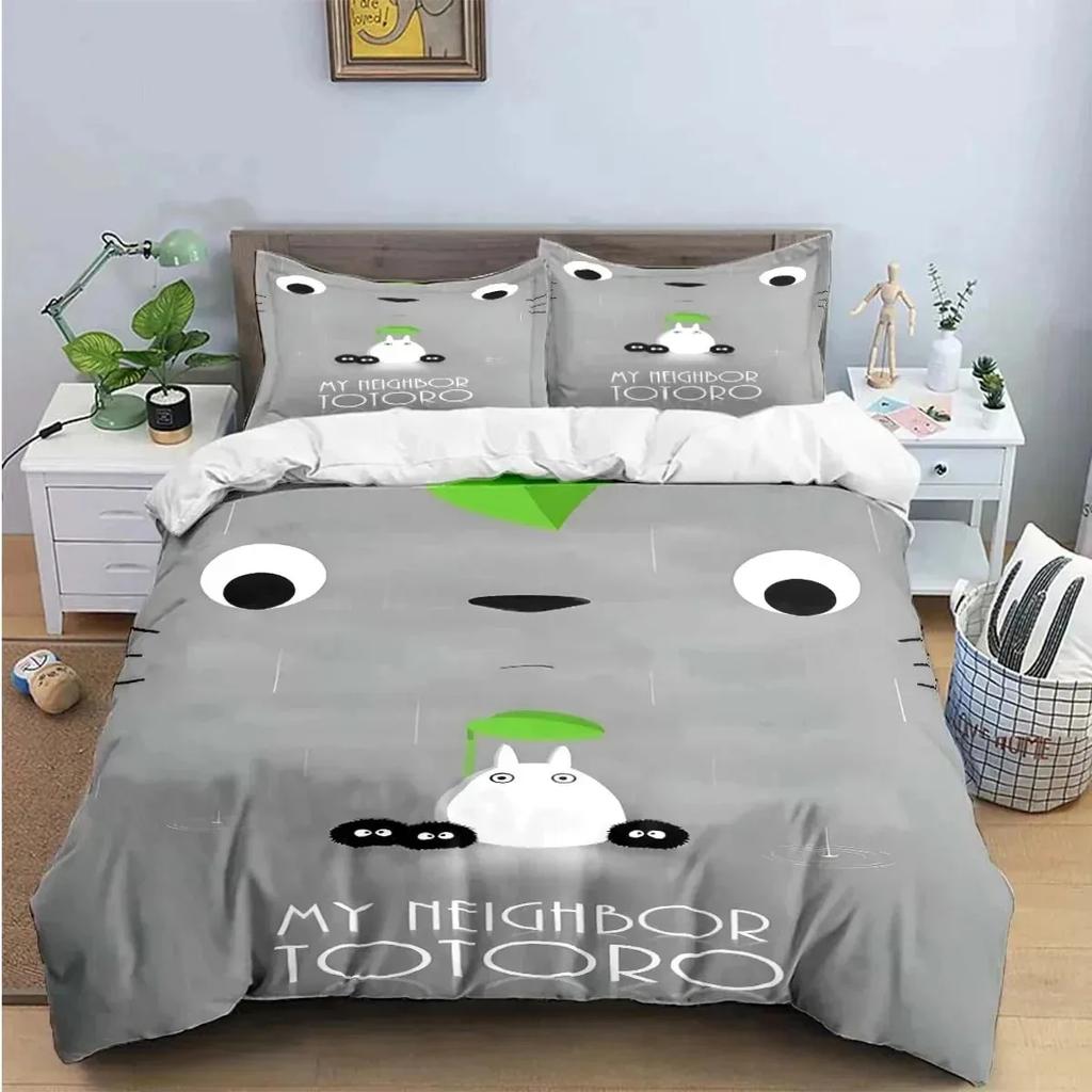 Chinese Chinchillas Cat Fashion Anime 3D Print Bedding Set Duvet Cover Comforter Bed Youth Kids Girl Boys Gift Home Textile