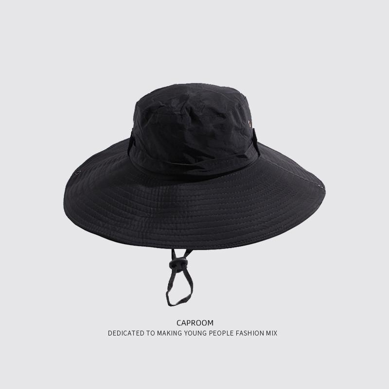 Outdoor Sun Breathable Hat For Men And Women Cotton Blend Material With Roll Brim
