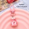 Fruit-Flavored Bottle Keychain for Girls' Bags - Creative, Durable, DIY Pendant, Perfect Small Gift