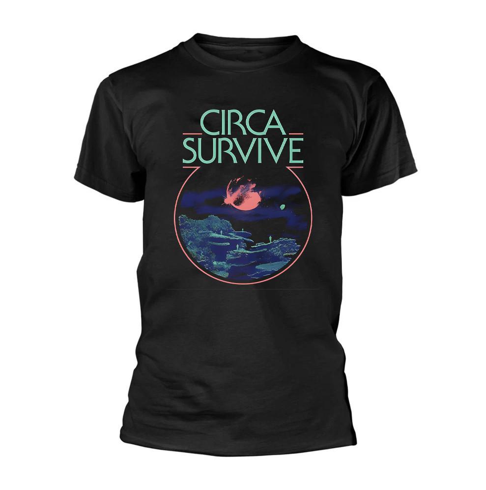 hot! Circa Survive Black Cotton Shirt Full size S-5XL Unisex H139 Unisex T-Shirt