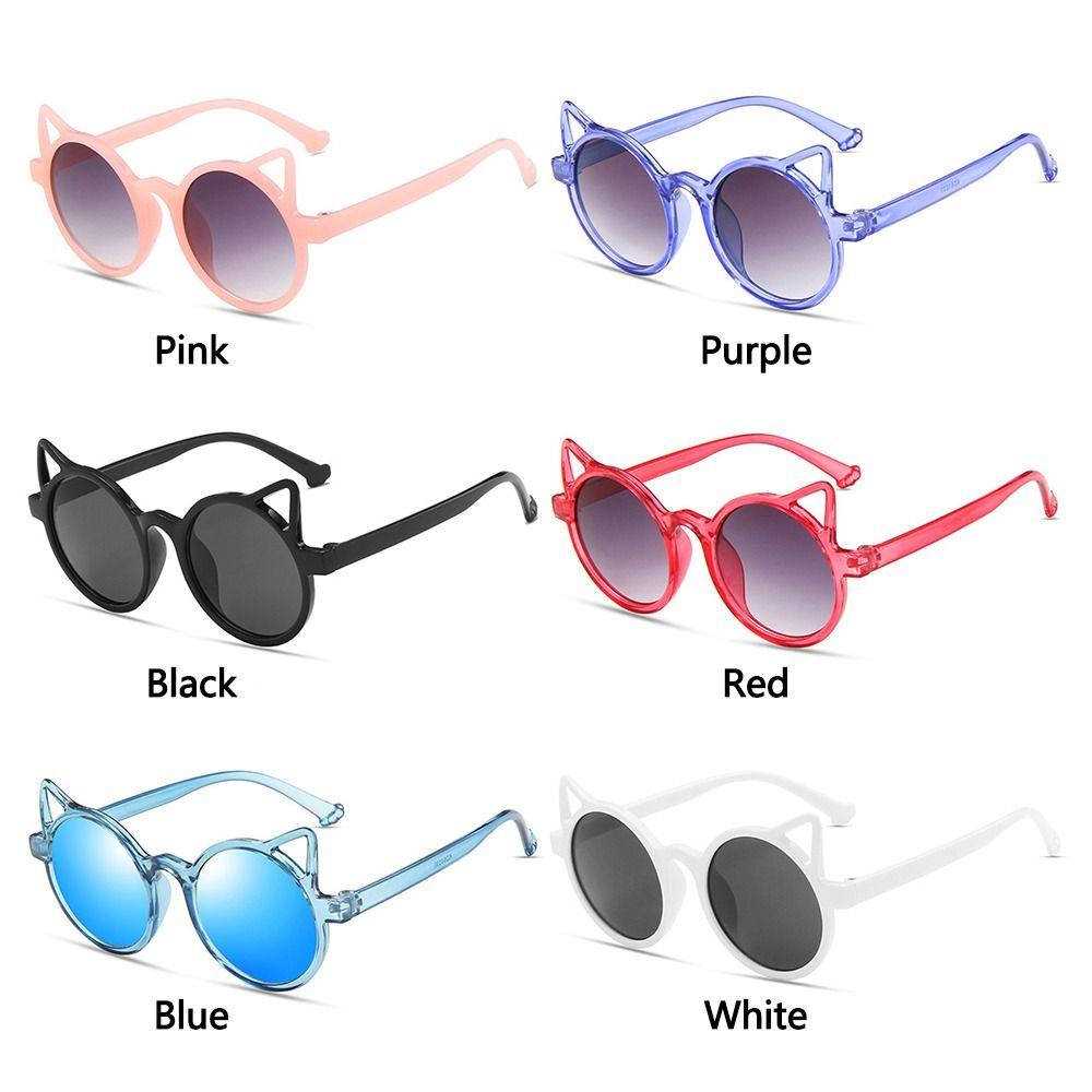 Circular Frame Kids Sunglasses UV400 Protection Summer Shades Trendy Eyewear  for Boy & Girl