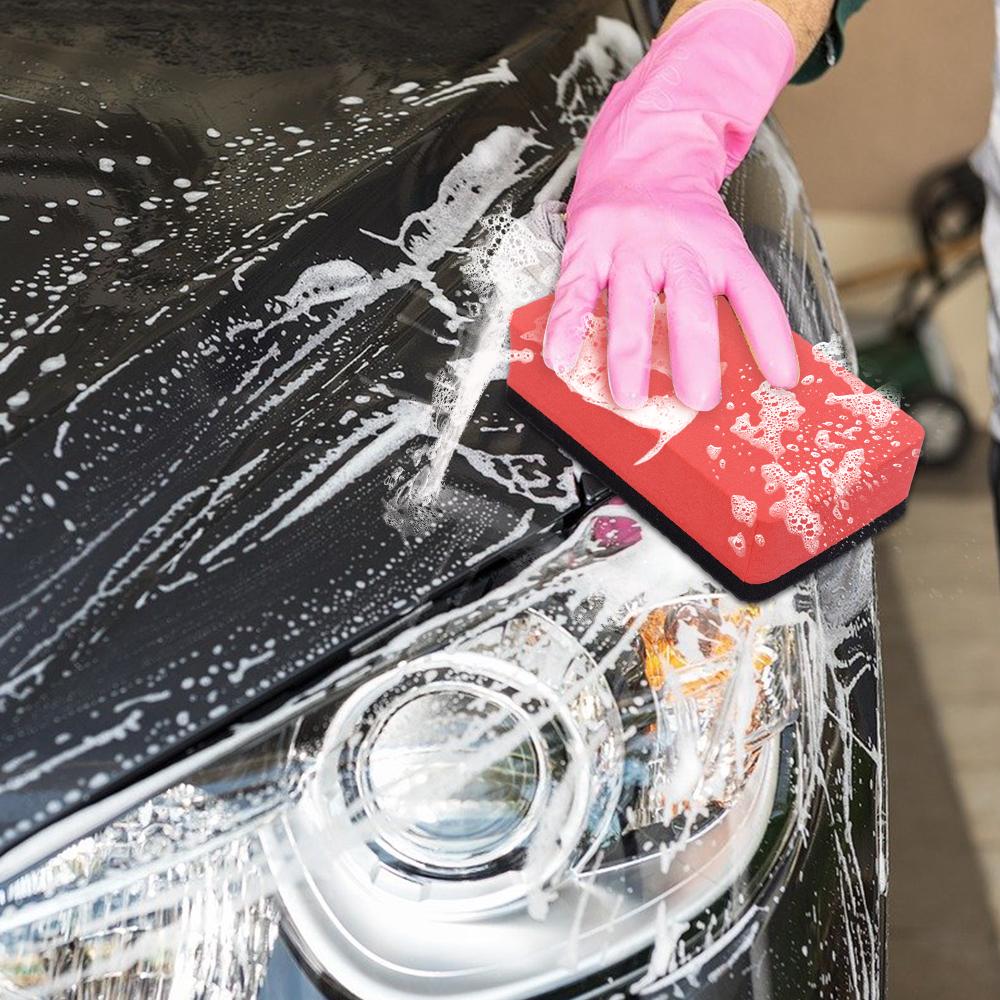 Car Wash Mud Cleaner Magic Clay Bar Sponge Block Pad Remove Contaminants Before Polisher Wax For Car Care Wash Accessories