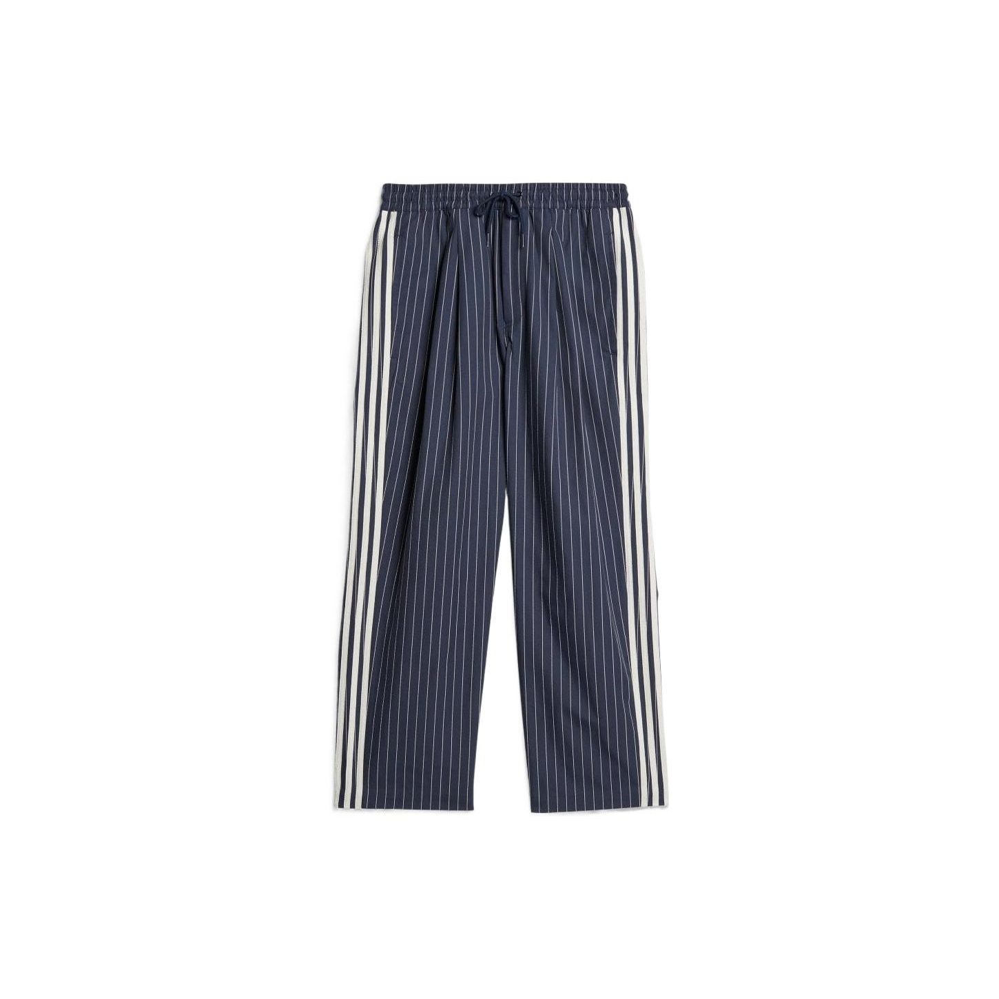 

Adidas Originals X Noah Полосатые прямые повседневные брюки Мужские штаны Темно-синие HI2928