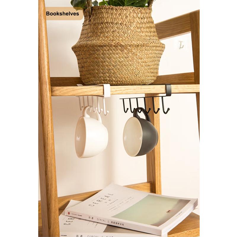 Multi-Functional Hook Cupboard Cup Holder Coffee Cup Storage Rack Kitchen Accessories