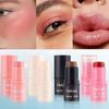 4PCS Clubday Q Matte Jelly Blush Rouge All-in-One Makeup Facial Contour Grooming Brightening Stick
