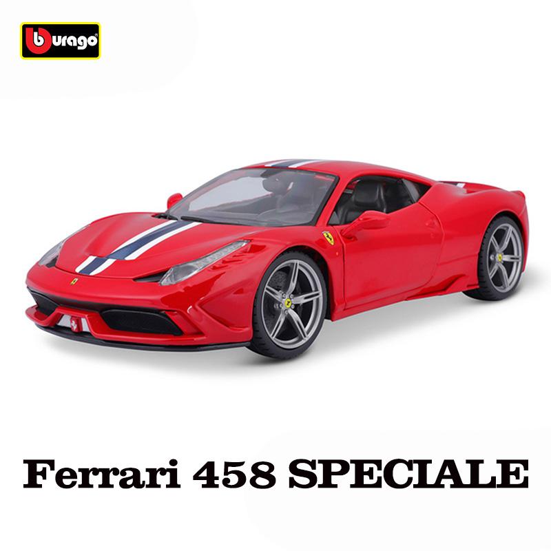 GCD2 Bburago 1:18 Ferrari SF90 XX Stradale 296GTB FXXK EVO SF90 SP1 MONZA racing model simulation car model alloy car toy collection