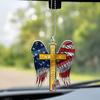 Acrylic Playful Car Decor Quirky Cartoon Hanging Ornament Versatile Bag And Home Use