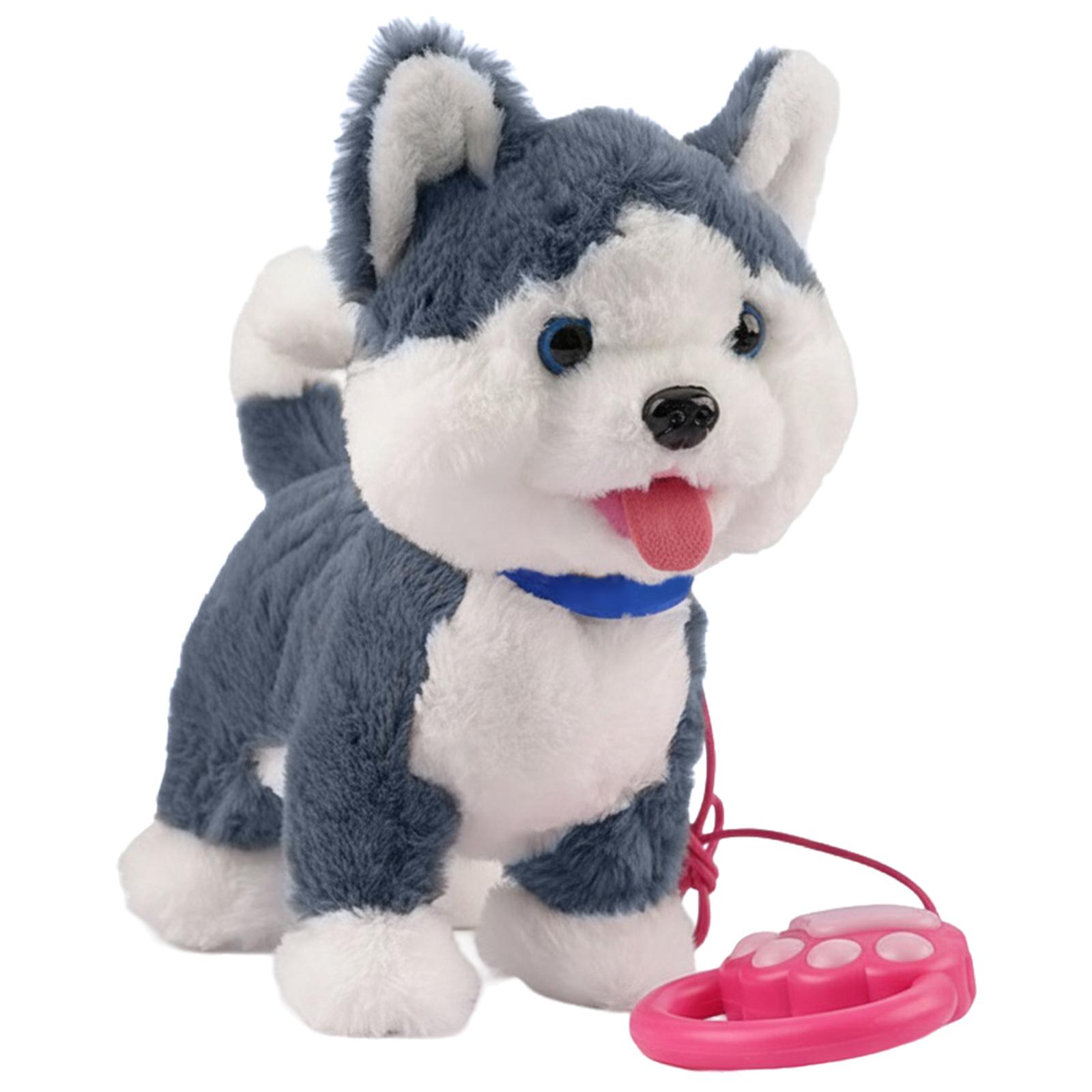 Dog Toy, Puppy Electronic Interactive Pet, Interactive Robot Dog, Robot Repeats What You Say Realistic for Companion Gift
