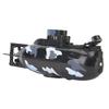 Simulation Military Remote Control 6 Channel Submarine Toy Model (Black)