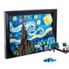 (2316pcs) Vincent The Starry Night 21333 2316pcs Moc Art Painting Building Blocks