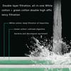 Two-color Double-layer Filter Double-effect Filtration Cotton For Fish Bowl Aquarium
