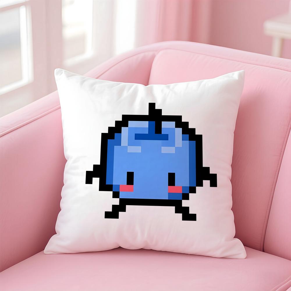 JJunimo Cushion Cover Pillow Case Soft Friendly Fabric  Concealed Zipper