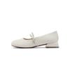 French Mary Jane new summer soft-soled light-mouth single shoes with skirt thick-heeled sandals