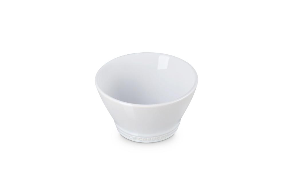 Le Creuset Neo Bowl White and Oven Safe Japanese (M), 300ml, Lustre, Japonesque, Microwave, Dishwasher, [Official Product]