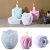 Multipurpose Flower Candle Stand Sturdy Silicone Plaster Mold for Elegant Home Decoration Wedding and Festive Occasions