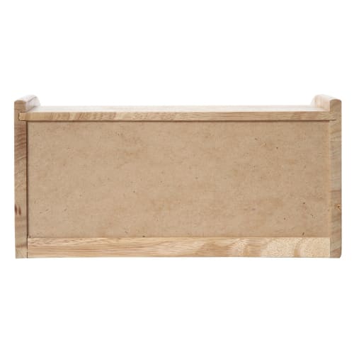 Fuji Boeki Bread Case, 33cm Wide X 23cm Deep X 16cm High, Natural Wood, Kitchen Storage, Bread Storage Case, Bonheur, 94381