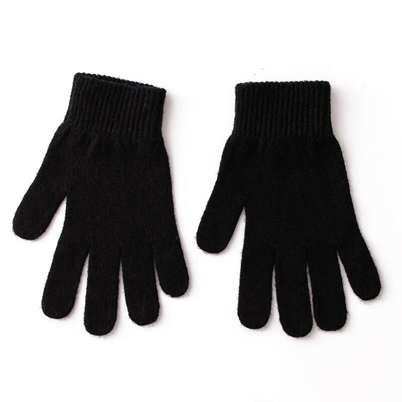 DayApril Unisex Solid Color Wool Touchscreen Gloves