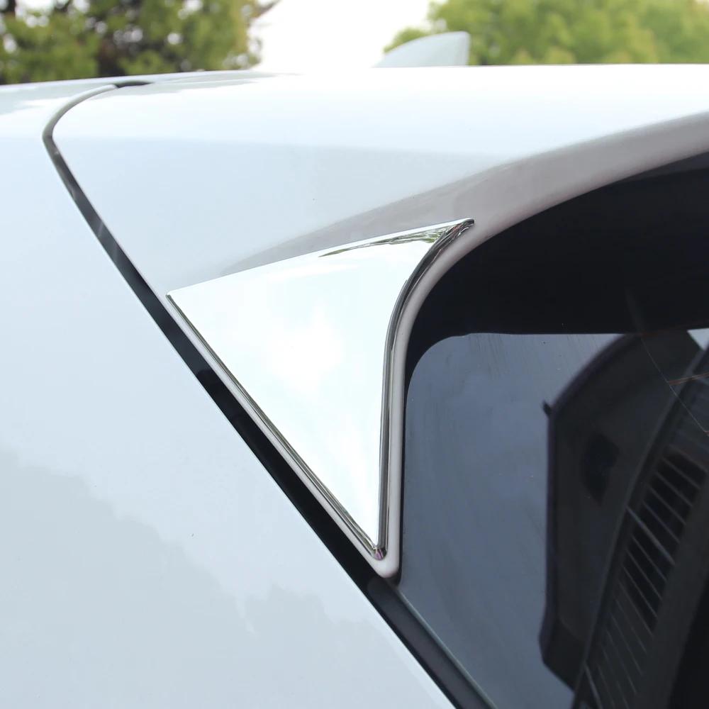 For Honda Vezel HRV HR-V 2014 - 2019 2020 Rear Spoiler Back Window Wing Trim Cover Decorative Sticker Car Styling Accessories