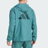 adidas Veste à capuche zippée à manches longues pour homme JM5742
