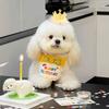 Haustier Geburtstagskrone Hundegeburtstag Verkleiden Fotografie Requisiten Zubehör Niedliche Haustierkrone Kopfschmuck Prinzessin Haustieroutfit Haustierbedarf