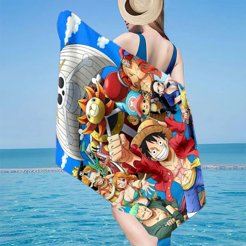 Adventure On The High Seas Pirate Beach Towel, Super Soft Microfiber, Gift for Her/Him, Birthday, for Pool, Beach, Travel, Home Decor Fan Gifts