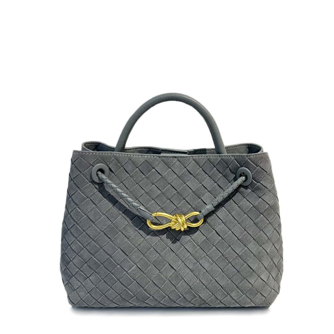 

Сумка-тоут Andiamo из замши ручной работы, большая вместимость Small 25*18*10cm