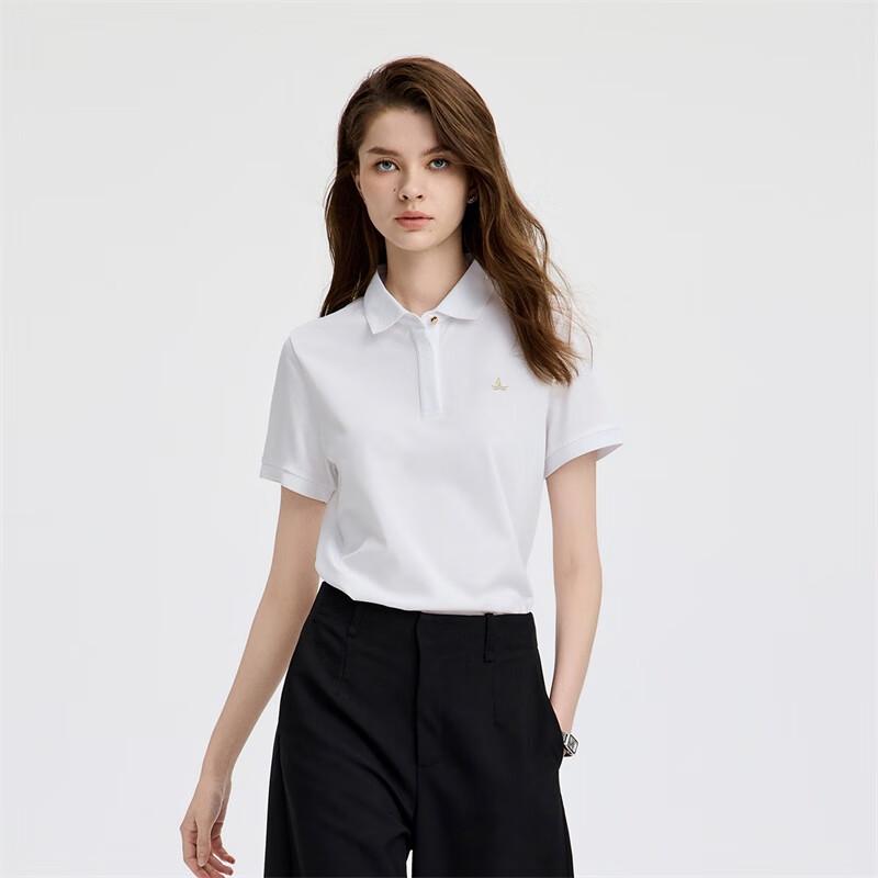 Navigare Women s Smooth Lapel Polo T-Shirt L