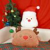 Christmas Santa Plush Toy Reindeer Pillow Soft Decor Gift For Holiday Season