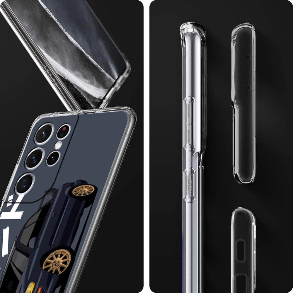 JDM Tokyo Drift Sportwagen Handyhülle Für Samsung Galaxy S22 S21 S20 FE Ultra 5G S10 S10E S9 S8 Plus Note 10 20 Weiche Klare Hülle