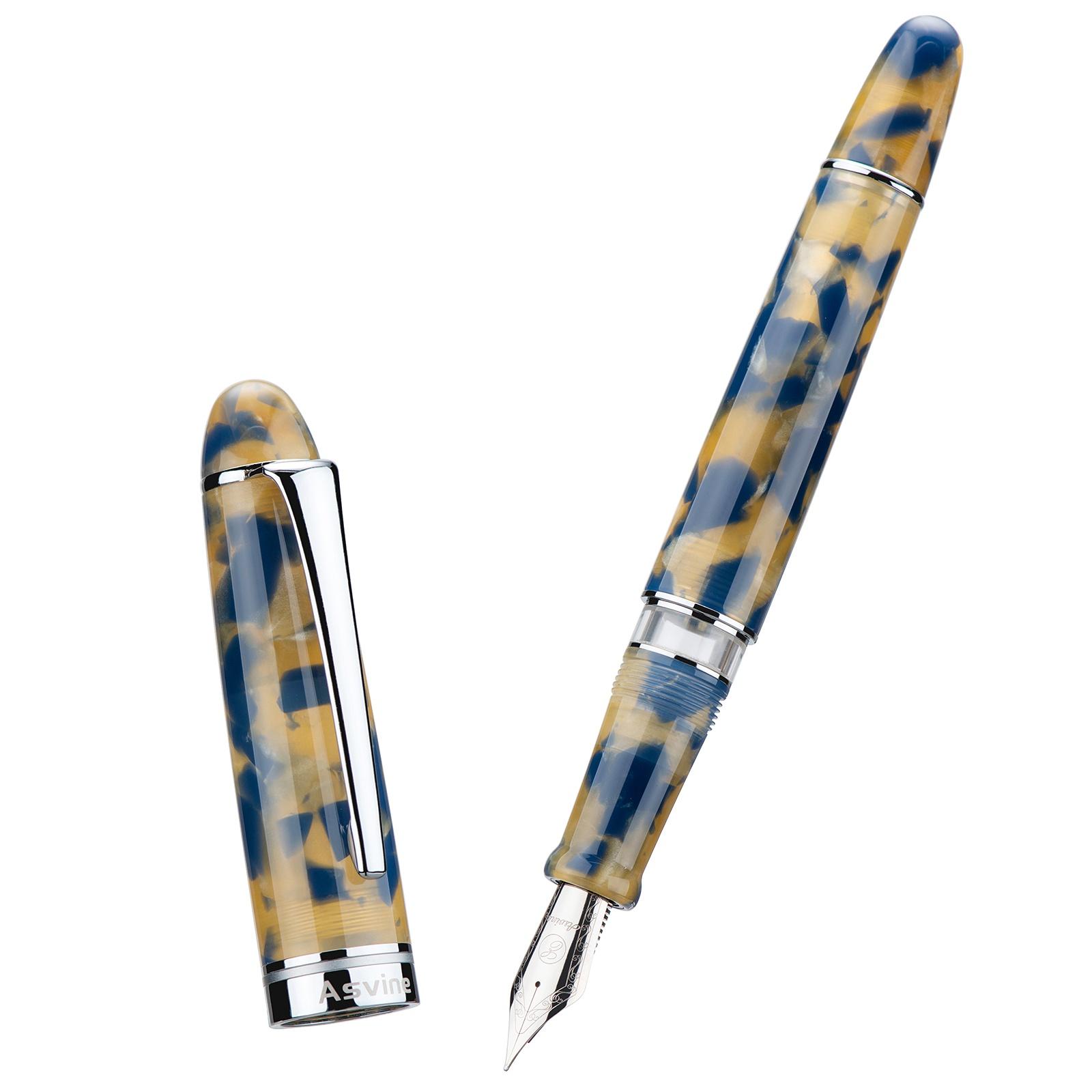 Asvine P50 Piston Fountain Pen Acrylic