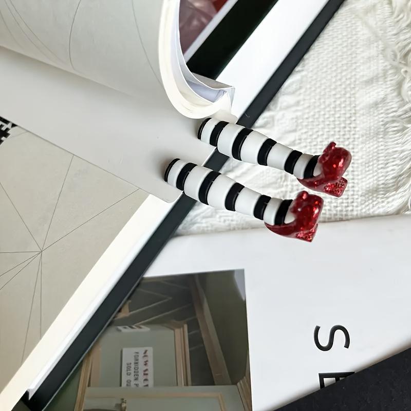 

3D Wickeds Witch Bookmark Soft Rubber Funny Page Marker Wickeds Witch Bookmark Wizard Wickeds Pagination Mark Decor