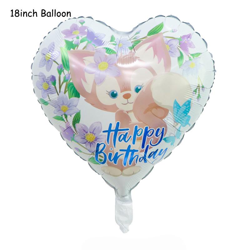 

Disney Story Lina Bell и Stellalou мультфильм воздушные шары на день рождения декор для детского душа 32-дюймовые фольгированные шары с цифрами свадебные принадлежности as the picture