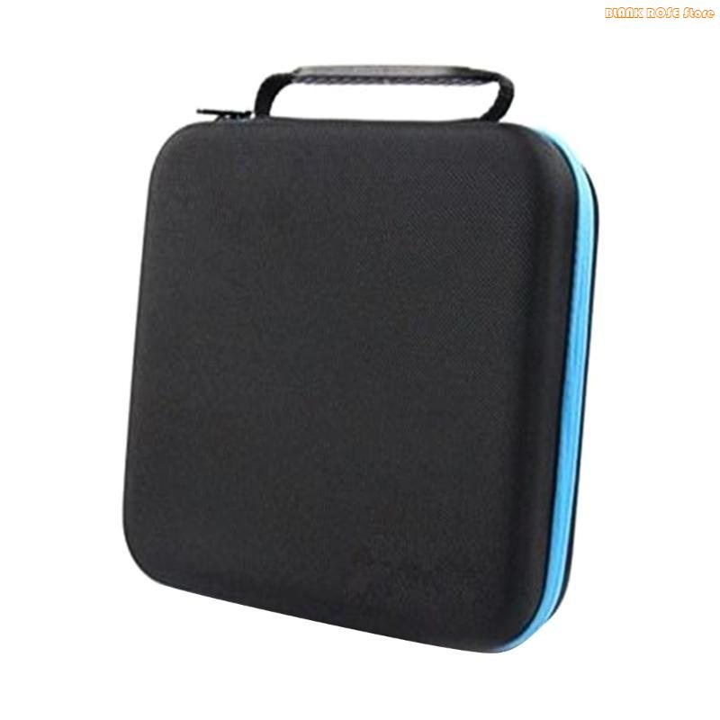 K1AE Hard Shell Reusable Tool Storage Bag Drill with Zipper and Mesh Pocket