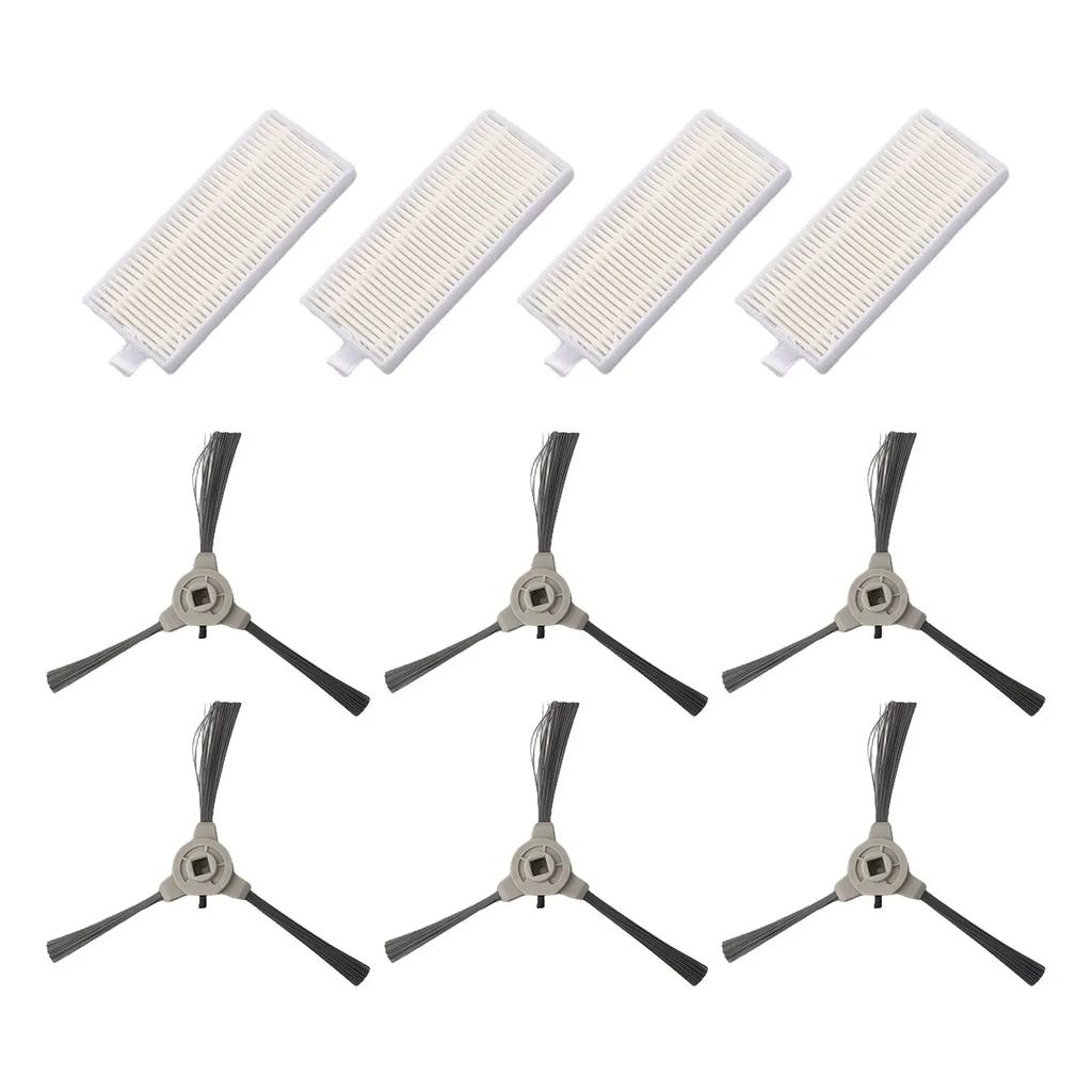 1 Set For ROPVACNIC A1 Robot Vacuum Cleaner Accessories Replacement Side Brush Filter Kits Spare Parts Set