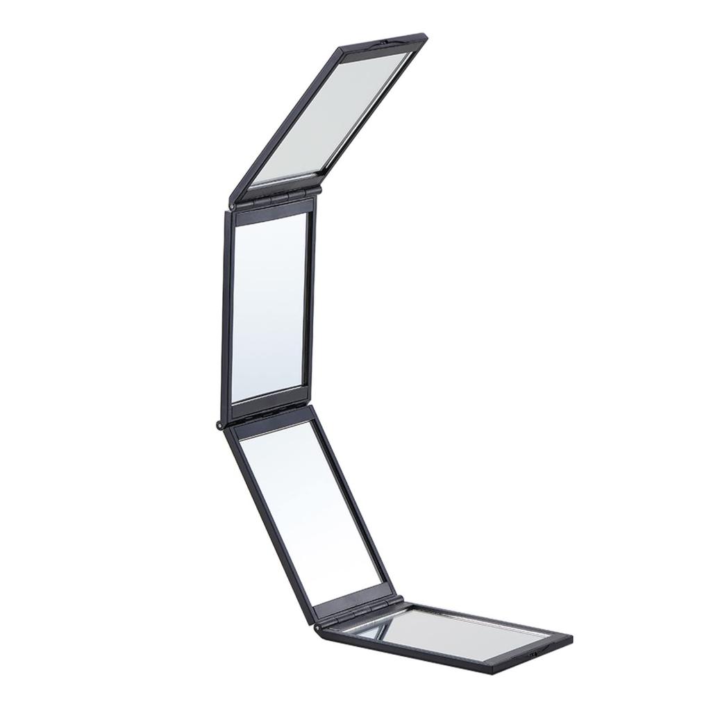 Aimedia Compact Anywhere X 7 X Cm Mirror, 4-Sided Mirror, Black, 1009718, 12.8 2.3