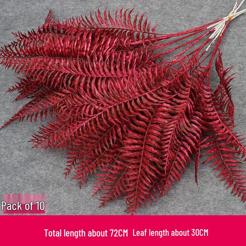 Wine Red Artificial Floral Bouquet - Chinese Wedding & Engagement Ceiling Decoration