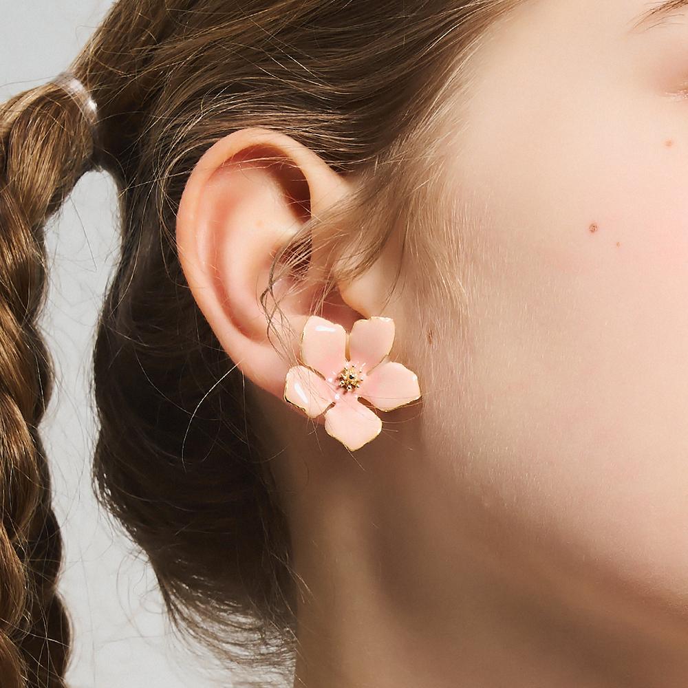 Luna Blossom Flower Earrings