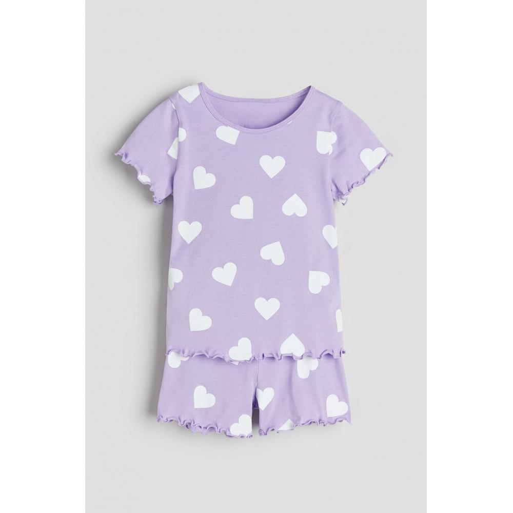 

Пижама HM Pointel Purple Heart