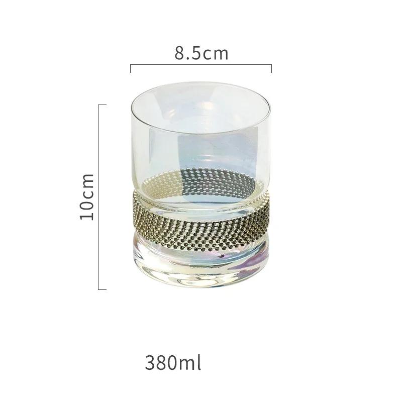 Light Luxury Glass Mouthwash Cups Home Bathroom Couple Mouthwash Cup High End Bathroom Glass Exquisite Transparent Cup