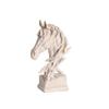 Resin Animal Sculpture Art Miniatures Figurine Micro Landscape Horse Head Statue  Bedroom
