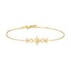 Ania Haie Gold Linked Star 925 Silver Bracelet B063-05G
