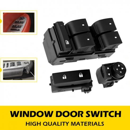 Window Control Door Lock Switch Mirror 20945129 For Chevy GMC Silverado Sierra K