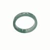 Natural A-Grade Burmese Blue Water Jade Ring with Scattered Flowers Design