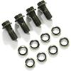 Fit For Motorcycle Parts Motor Oil Cooler Adapter Fittings Screw Brake M8/M10 Screws With Gasket Oil Cooler Line Bolts Screws(M8)