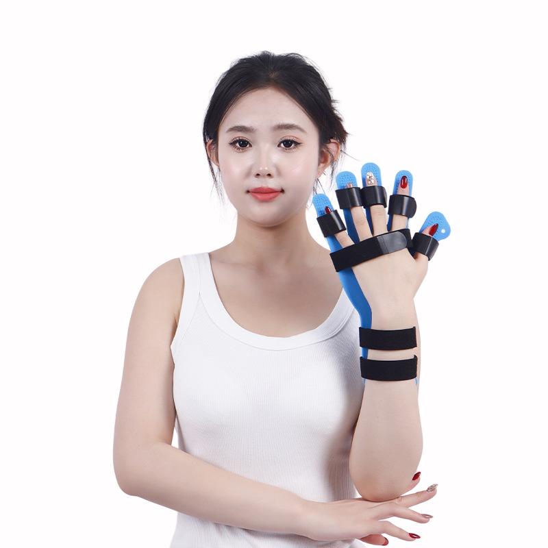 Five-Finger Hand Rehabilitation Trainer for Stroke Patients with Finger Separator and Fixation
