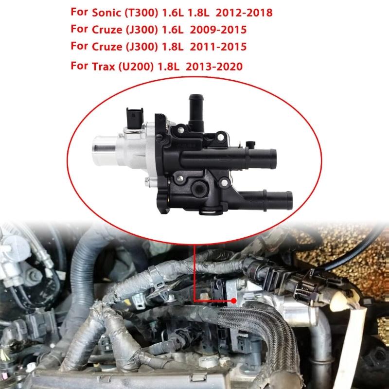 Kühlmittelthermostatgehäuse 25192228 55564891 55578419 für 1,6 l 1,8 l Motor Kühlmittelthermostat und Gehäuse