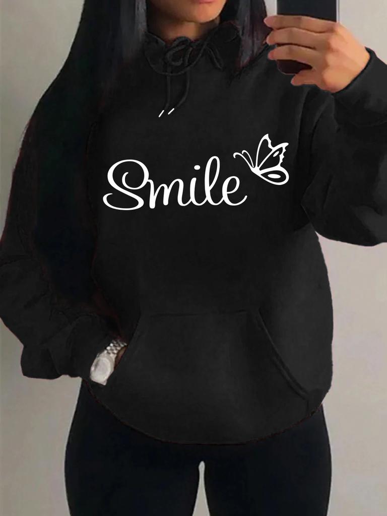 Tryckt topp i plusstorlek för män och kvinnor, lös avslappnad, mjuk, bekväm och andningsbar, lös pulloverhoodie för utomhussporter