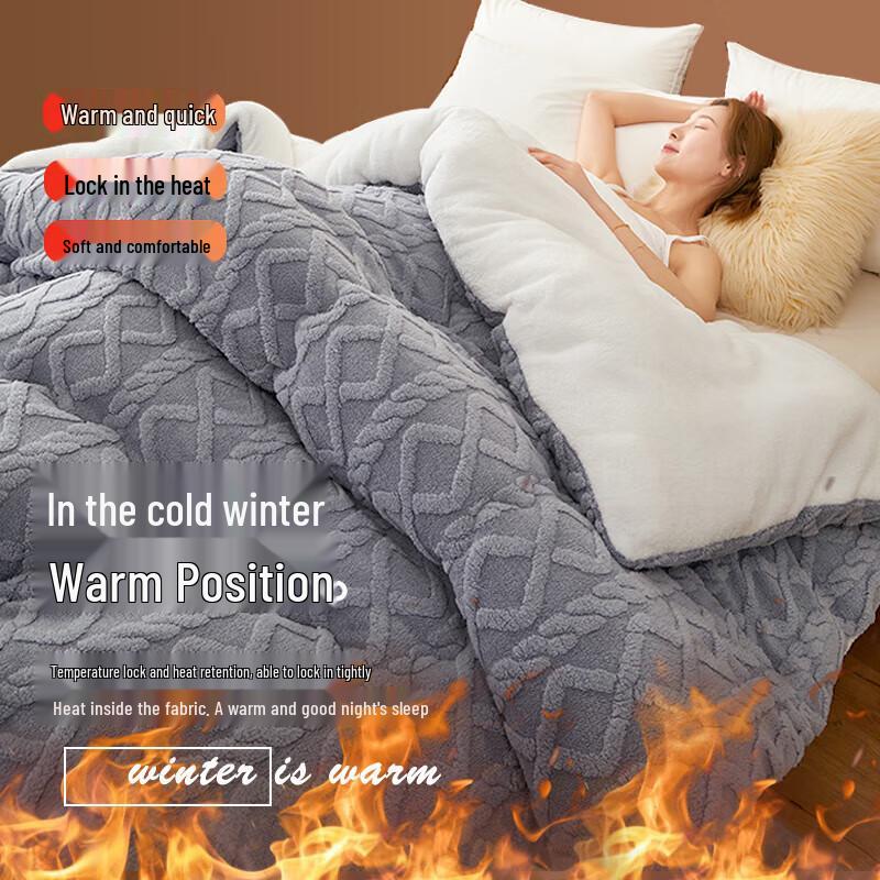 Nanjiren Winter Warm Fleece Quilt