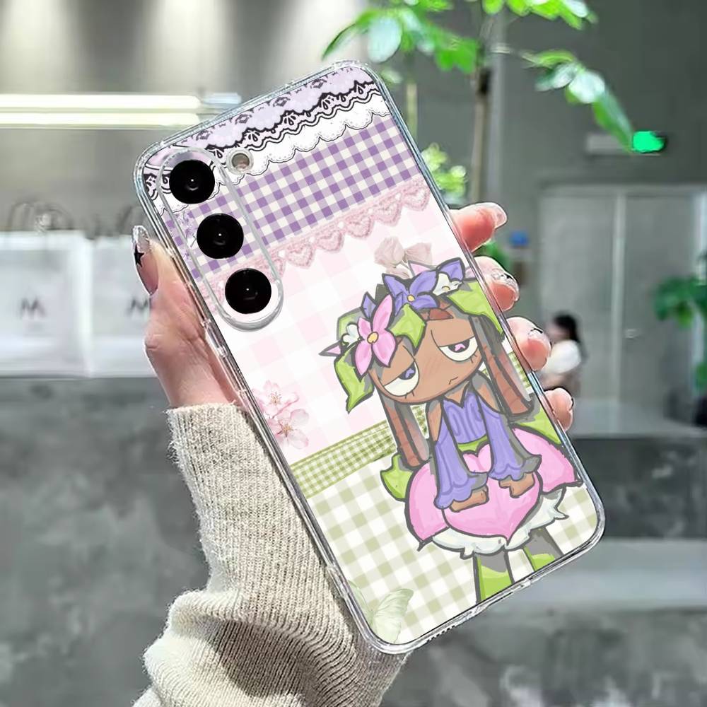B-Bassie Art Dandys World Phone Case For Samsung Galaxy A91,80,73,72 ,71,53,52,32 ,31,22,21s,20,Transparent Case